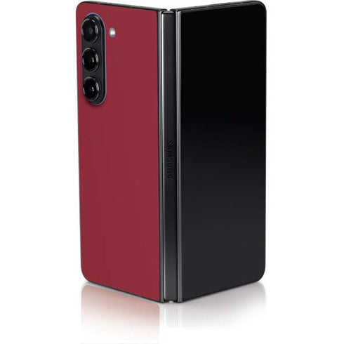 Burgundy Galaxy Z Fold5 5G Skin