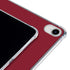 Burgundy iPad 11th Gen (2025) Clear Case