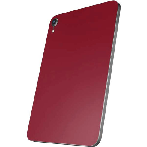 Burgundy Apple iPad Mini Skin