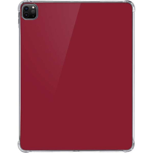 Burgundy iPad Pro 11in (2024) Clear Case
