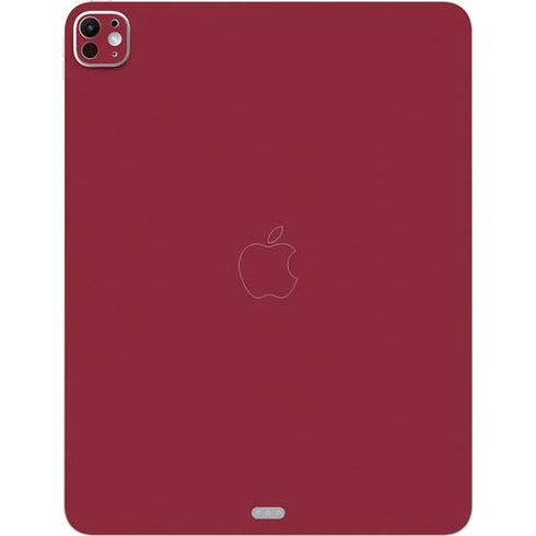 Burgundy iPad Pro 13in M4 (2024) Skin