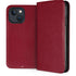 Burgundy Solid iPhone 14 Plus Folio Case