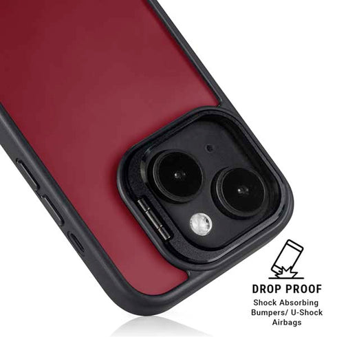 Burgundy iPhone 14 Plus Kickstand Case