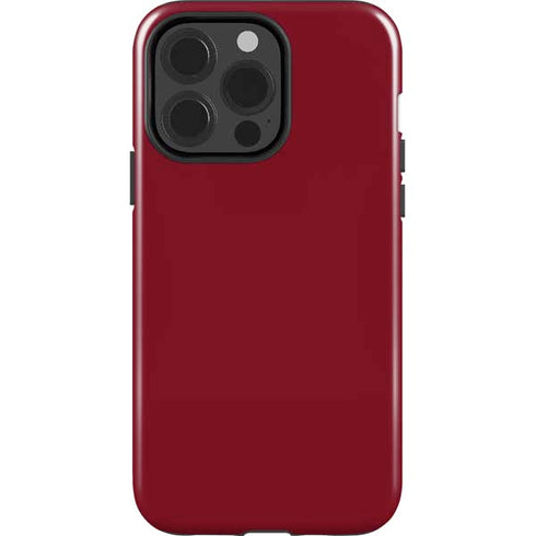 Burgundy iPhone 15 Pro Impact Case