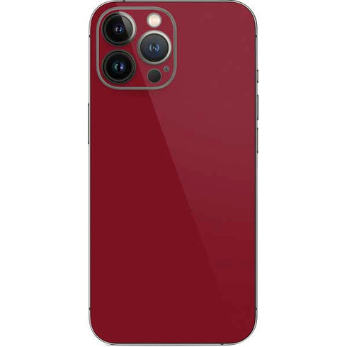 Burgundy iPhone 15 Pro Max Skin