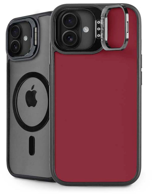 Burgundy iPhone 16 Kickstand Case