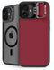 Burgundy iPhone 16 Kickstand Case