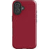 Burgundy iPhone 16 Plus Impact Case