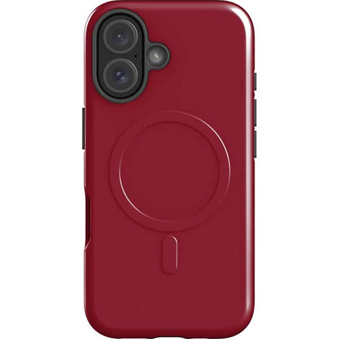 Burgundy iPhone 16 Plus Magsafe Impact Case