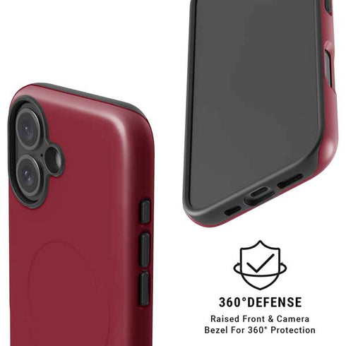 Burgundy iPhone 16 Plus Magsafe Impact Case