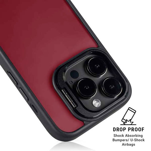 Burgundy iPhone 16 Pro Max Kickstand Case