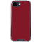 Burgundy iPhone 16e Clear Case