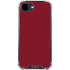 Burgundy iPhone 16e Clear Case