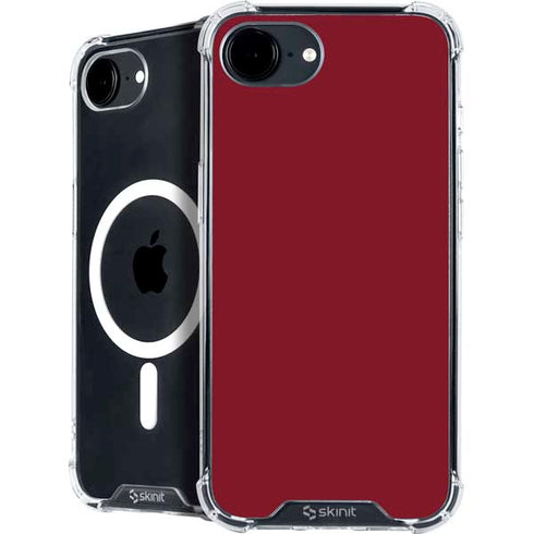 Burgundy iPhone 16e MagSafe Case