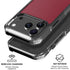 Burgundy iPhone 18 Pro Clear Case