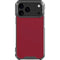 Burgundy iPhone 18 Pro Max Clear Case