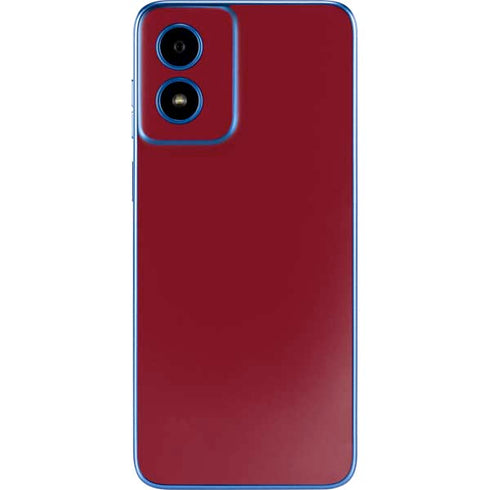 Burgundy Moto G Play 4G (2024) Skin
