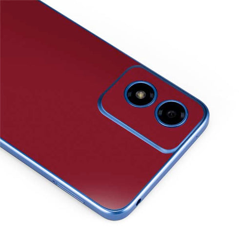 Burgundy Moto G Play 4G (2024) Skin