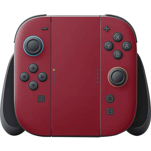 Burgundy Nintendo Switch 2 (2025) Joy-Con Controller Skin