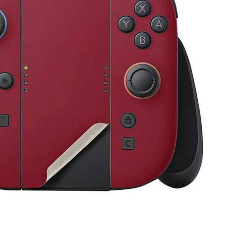 Burgundy Nintendo Switch 2 (2025) Joy-Con Controller Skin
