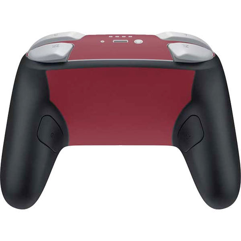 Burgundy Nintendo Switch 2 (2025) Pro Controller Skin
