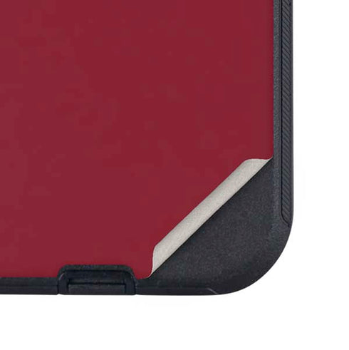 Burgundy Otterbox Defender iPhone Skin