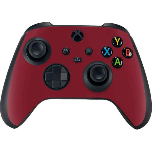 Burgundy Solid Xbox Series X Bundle Skin