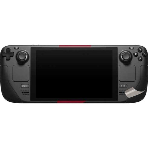 Burgundy Solid Steam Deck Handheld Gaming Computer Skin