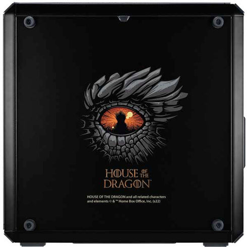 HBO House of the Dragon Burning Dragon Cooler Master MasterBox Q300L Mini Tower Skin