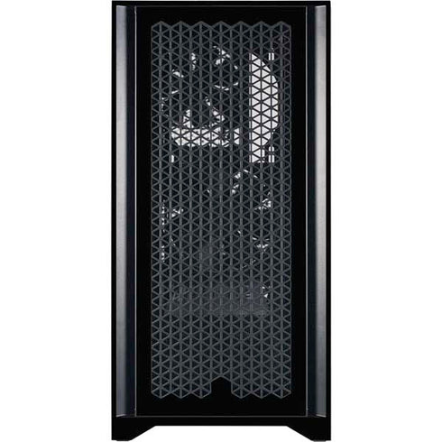 HBO House of the Dragon Burning Dragon Corsair 4000D Tempered Glass Mid-Tower ATX Case Skin