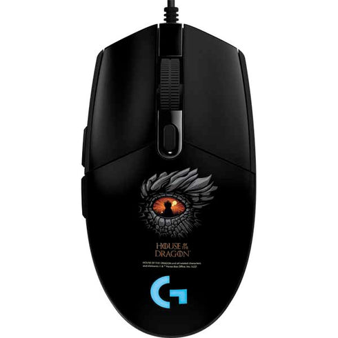 HBO House of the Dragon Burning Dragon G203 Prodigy RGB Wired Gaming Mouse Skin