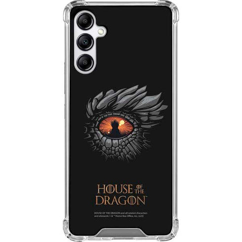 HBO House of the Dragon Burning Dragon Gabb Phone 4 Clear Case