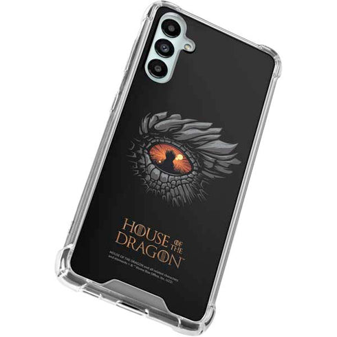 HBO House of the Dragon Burning Dragon Gabb Phone 4 Clear Case