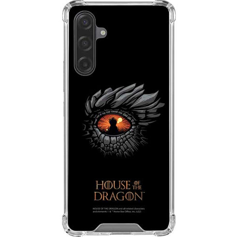HBO House of the Dragon Burning Dragon Galaxy A17 Clear Case