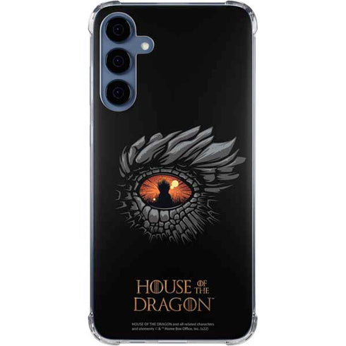 HBO House of the Dragon Burning Dragon Galaxy A35 5G Clear Case