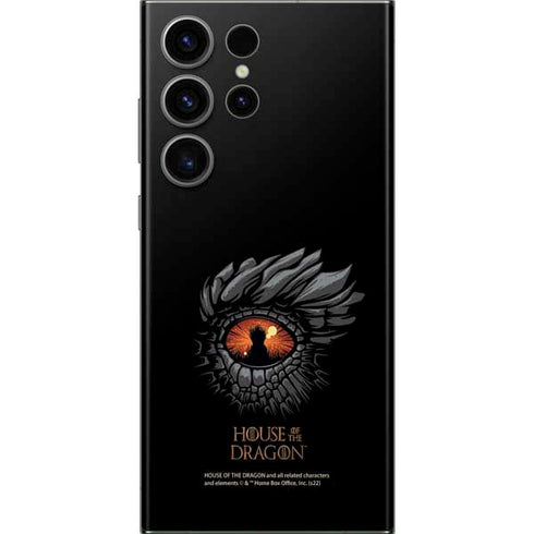 HBO House of the Dragon Burning Dragon Galaxy Skins
