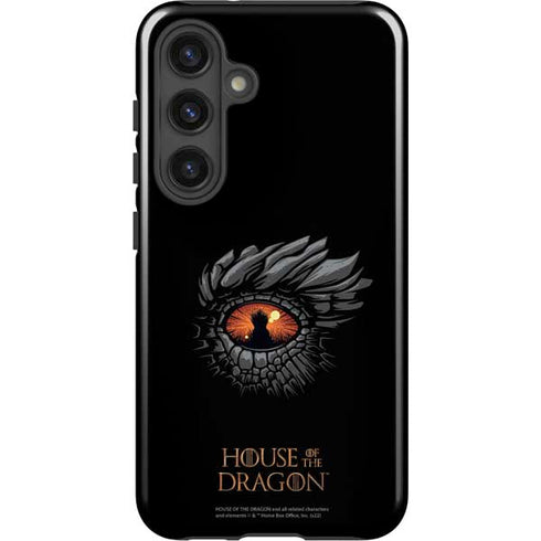HBO House of the Dragon Burning Dragon Galaxy S25 Impact Case
