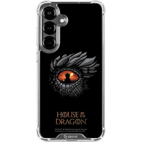HBO House of the Dragon Burning Dragon Galaxy S26 Clear Case