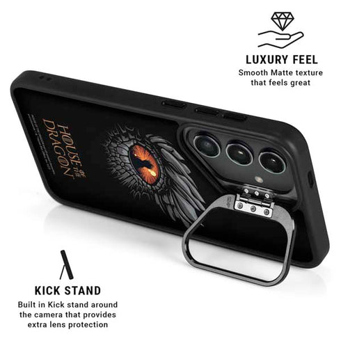 HBO House of the Dragon Burning Dragon Galaxy S26 Plus Kickstand Case