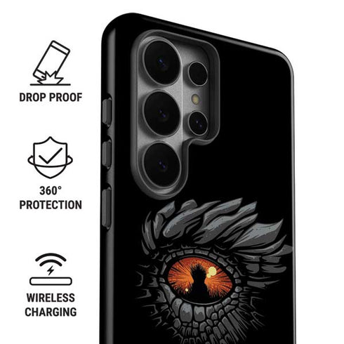 HBO House of the Dragon Burning Dragon Galaxy S26 Ultra Impact Case