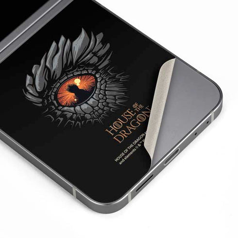 HBO House of the Dragon Burning Dragon Galaxy Z Flip6 Skin
