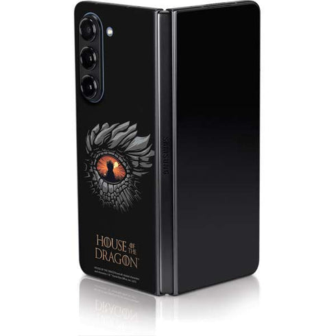 HBO House of the Dragon Burning Dragon Galaxy Z Fold5 5G Skin