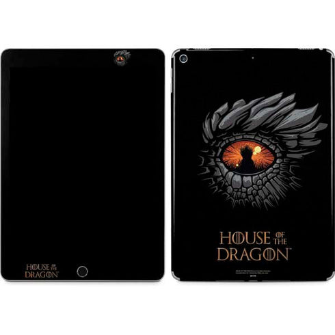 HBO House of the Dragon Burning Dragon iPad Skins