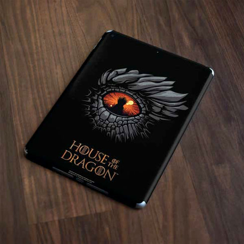HBO House of the Dragon Burning Dragon Apple iPad Skin