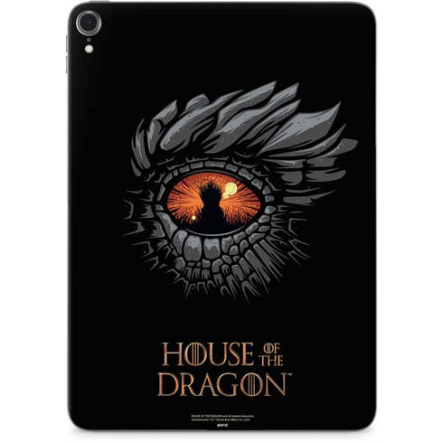 HBO House of the Dragon Burning Dragon Apple iPad Pro Skin