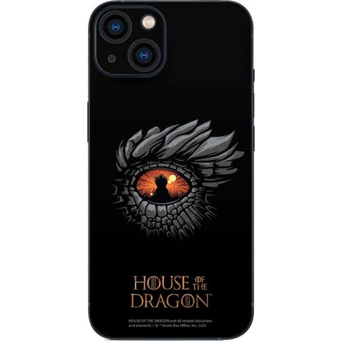 HBO House of the Dragon Burning Dragon iPhone Skins