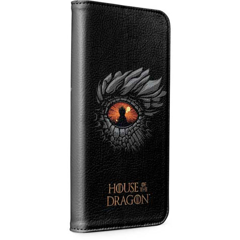 HBO House of the Dragon Burning Dragon iPhone 15 Pro Folio Case