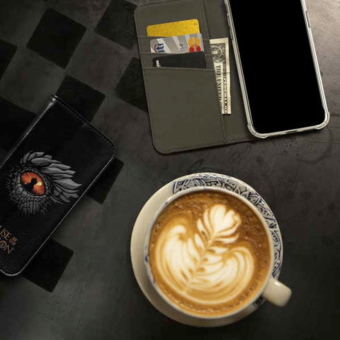 HBO House of the Dragon Burning Dragon iPhone 15 Pro Folio Case