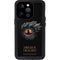 HBO House of the Dragon Burning Dragon iPhone 15 Pro Waterproof Case
