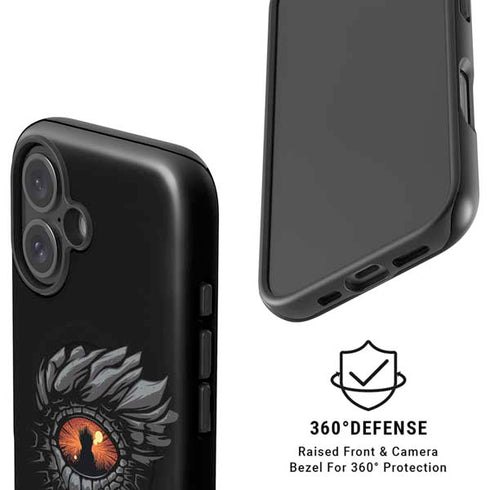 HBO House of the Dragon Burning Dragon iPhone 16 Plus Magsafe Impact Case
